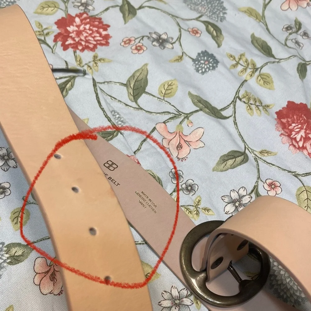 B-Low The Belt Light Tan Leather Belt